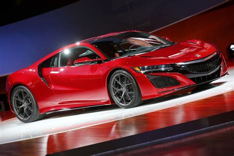 Honda Brings Back Acura Nsx As Gas Electric Hybrid Wsj