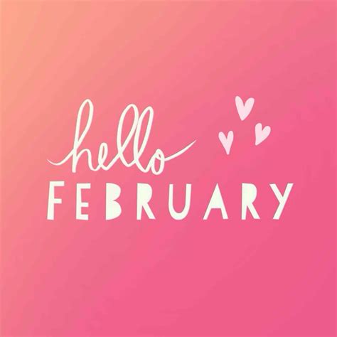 Hello February Wallpapers Top Free Hello February Backgrounds