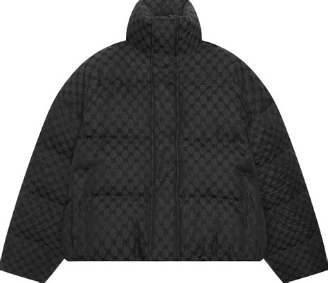 Balenciaga X Gucci Black Bb Puffer Jacket Inc Style
