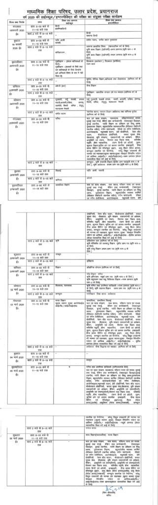 The board exam datasheet 2021 for class 10th and class 12th will be declared soon. UP Board Date Sheet 2021-2022: Class 10th & 12th Time ...
