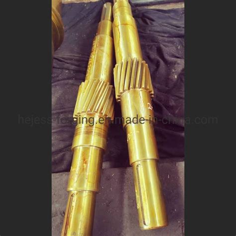 Custom Forgings Quill Shafts For Oil And Gas Industry China Fluid