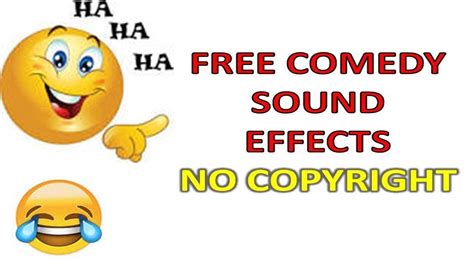 Free Comedy Sound Effects Non Copyrighted Sound Effects Youtube