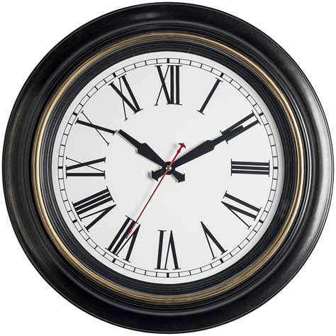 Maybe you would like to learn more about one of these? Bernhard Products Large Wall Clock 18 Inch Quality Quartz Silent Non Ticking, Battery Operated ...