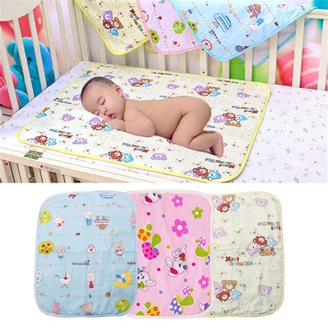 Waterproof Changing Diaper Pad Cotton Washable Baby Infant Urine Mat