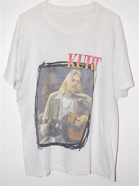 Vintage Kurt Cobain T Shirt Etsy