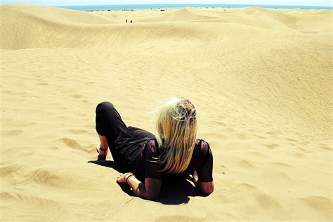 Gran Canaria The Maspalomas Dunes Maspalomas Gran Canaria Dune