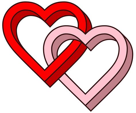 Fileinterlaced Love Hearts 3dsvg Clipart Best Clipart Best