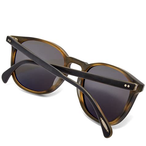 Oliver Peoples Finley Esq Sunglasses Semi Matte Black And Graphite End Us