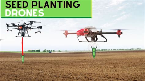 Top 5 Agricultural Drones That Spread Seeds Forestation Drones Youtube