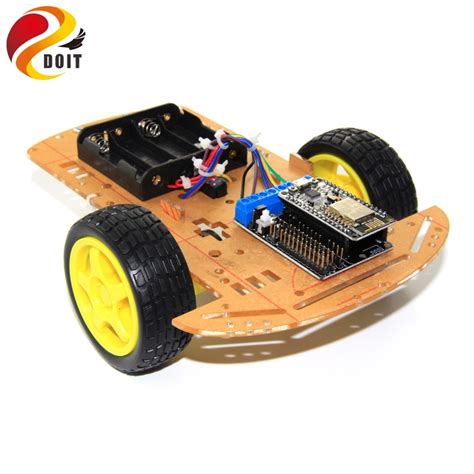 Wifi 2wd Smart Arduino Car Chassis Kit With Nodemcu Esp8266 Development