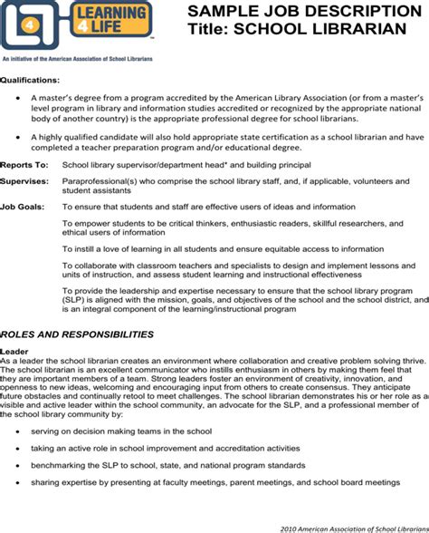 Download Sample Job Descriptions For Free Page 2