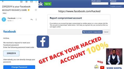 How To Recover Hacked Facebook Account Best Practice Youtube