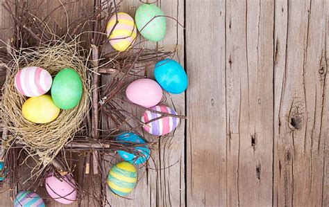 Easter Eggs Easter Painted Eggs Nest Hd Wallpaper Pxfuel