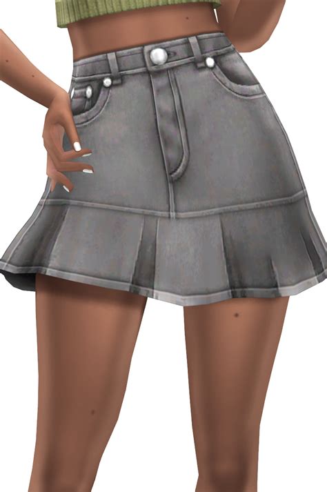 Tumblr Sims 4 Cargo Skirt Sims