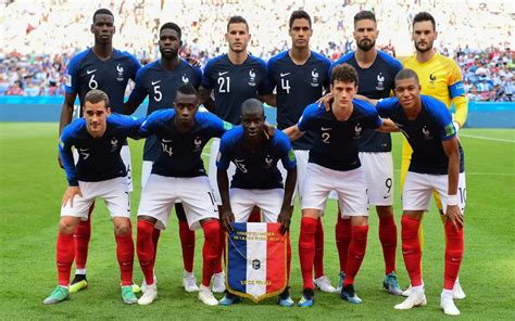 The national team, also referred to as les bleus, represents the nation of france in international football. France Football Squad for 2018 Russia FIFA World CUP - HD ...