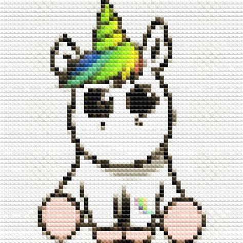 Unicorn Pixel Art Pixel Art