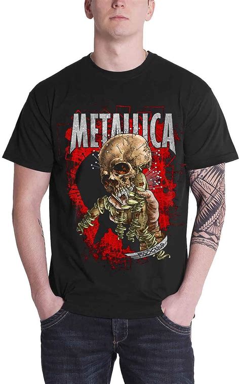 Metallica T Shirt Fixxxer Redux Band Logo Nue Offiziell Herren Amazon