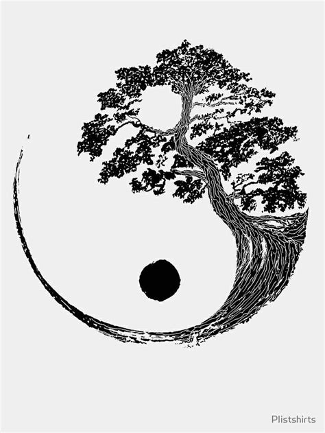 Yin Yang Tree Design Japanese Tattoo Art Yin Yang Art Tattoo Art