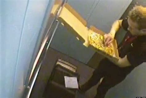 Pizza Delivery Guy Allegedly Caught Stealing Toppings Off Customers