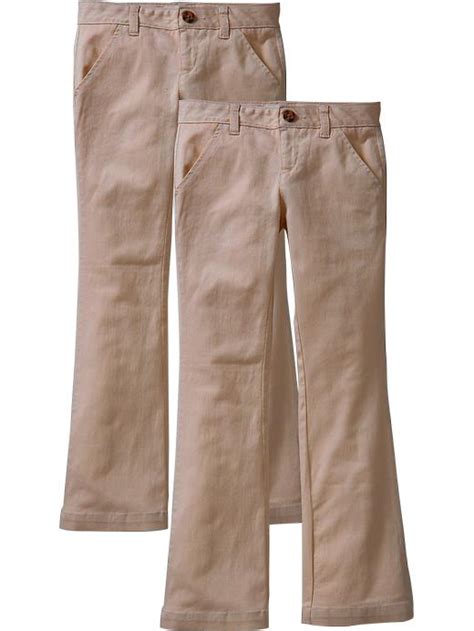 Old Navy Girls Uniform Bootcut Pants 2 Pack Shop Your Way Online