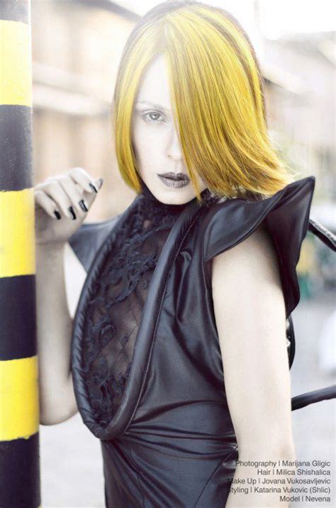 Electric Yellow By Marijana Gligic Via Behance Cool Hairstyles Best Hair Dye Dyed Hair