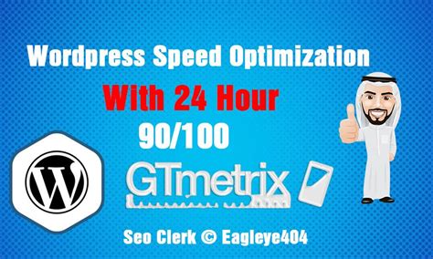 I Will Provide You Wordpress Site Speed Optimization With Gtmetrix For
