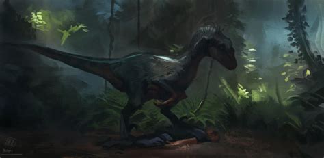 Jurassic Park Iii Raptor Study By Raphtor On Deviantart