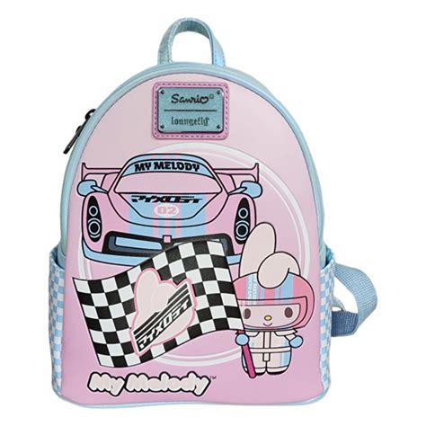 Sanrio My Melody Tokyo Speed Scene 10 Faux Leather Mini Backpack By