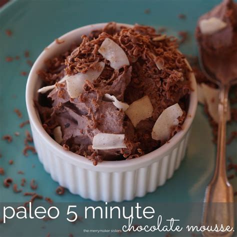 This chocolate mousse will quickly melt in your mouth! 5 Minute Paleo Chocolate Mousse | Easy Recipe!