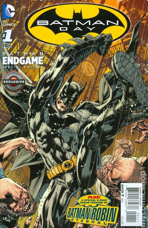 Batman Endgame Special Edition 2015 Dc Batman Day Comic Books