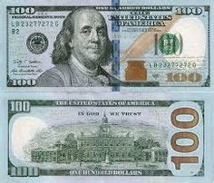 Real money is almost allways crisp real money if you hold it to a black light a line will glow real money will not smuge if a little water is on it now for fake money fake will sometimes feel like plain paper fake money is ussaly less detalied fake money. 100 Dollar Bill Printable Actual Size | Clipart 100 dollar ...