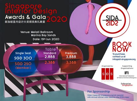 Singapore Interior Design Awards Gala Dinner 2020 Tac Group
