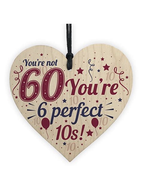 These great presents for dad include ﻿﻿personalized dad gifts, beer gifts﻿, grooming essentials and best gifts for the dads who have everything﻿. Novelty 60th Birthday Gifts Funny Wood Heart Present For ...