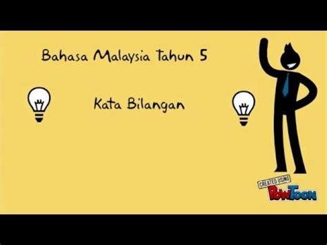 Sebagai umat beriman, tentu kita sangat bahagia dengan moment ini, karena kita merayakannya hanya sekali dalam setiap tahunnya. Kata Bilangan Tahun 5-Joshua Loh Yixun - YouTube
