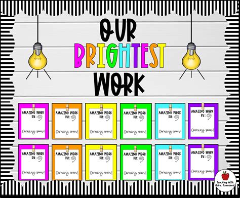 a poster with the words our brightest work on it