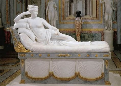 Arteeblog Análise da escultura de Antonio Canova Paolina Borghese