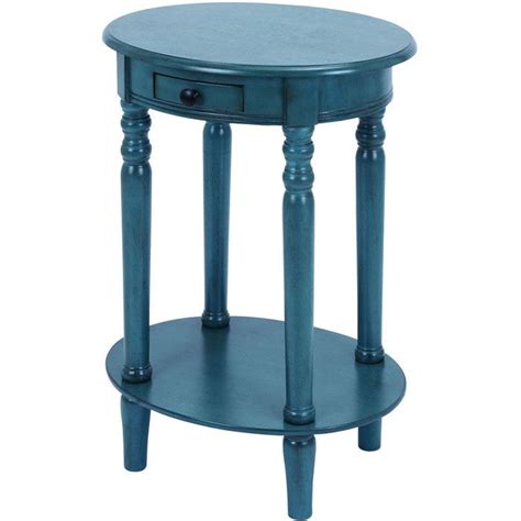 Blue Accent Table Side Table End Tables Furniture
