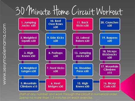 30 Minute Home Circuit Workout