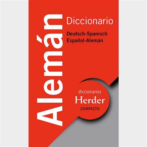 Diccionario Compacto Alemán Deutsch Spanisch Español Alemán