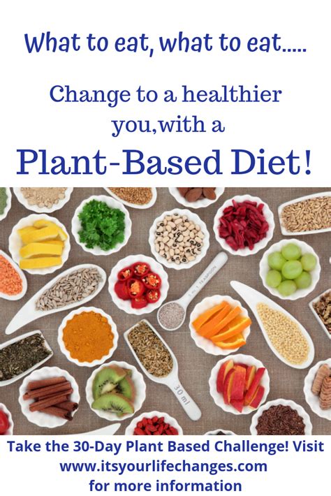 30 Day Plant Based Challenge With Images Plant Based Diet Plant