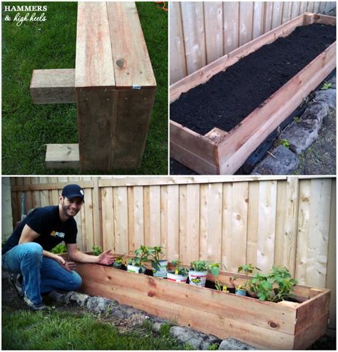 With raised garden beds, you have way better control over the condition, quality, and texture of your soil. Hammers and High Heels: Memorial Day Mini Project- DIY ...