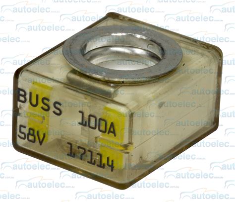 Fuse box diagrams presented on our website will help you to identify the right type for a particular electrical device installed in your vehicle. BATTERY 100A 100 AMP FUSE & HOLDER BLOCK KIT 12 12V VOLT ...