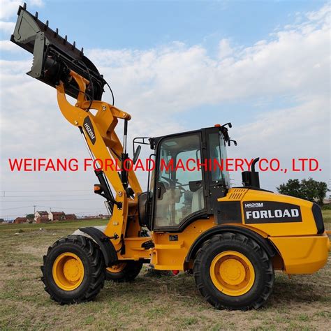 H928m Mini Loader With Quick Hitch Forload Mini Wheel Loader And H928m