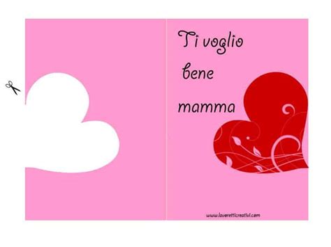 Biglietti Per La Festa Della Mamma Lavoretti Creativi