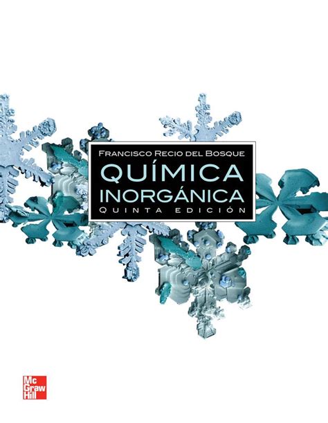 Quimica Inorganica Bachillerato 5 Ed Recio Del Bosque Francisco