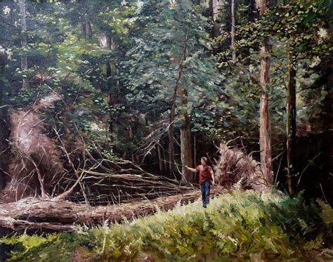 Uprooted Painting By Thomas Kearon Fine Art America