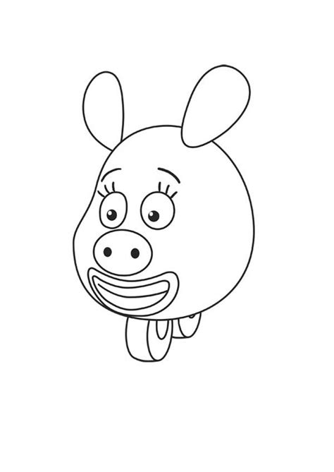 Color this adorable coloring page online from your desktop, tablet, or mobile device or print it out to color later. How to Draw Zooter from Jungle Junction Coloring Page ...