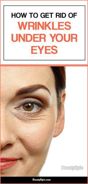 Olive oil is safe enough to leave on your skin all day or all night. How to Get Rid of Under Eye Wrinkles Naturally | Under eye ...