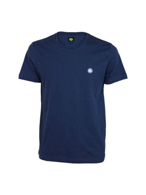 Pretty Green Crew Neck Tshirt In Navy Northern Threads