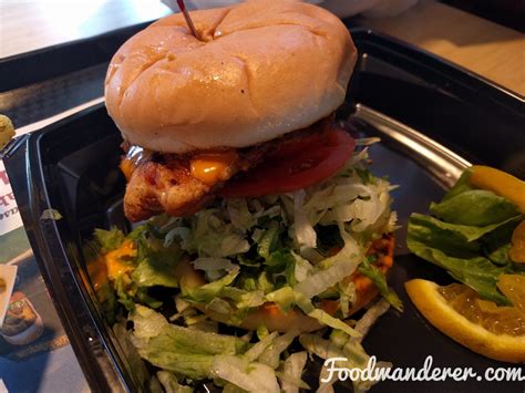 The sauces can be made a couple of hours ahead. Habit Burger Grill Golden Chicken Sandwich - Foodwanderer